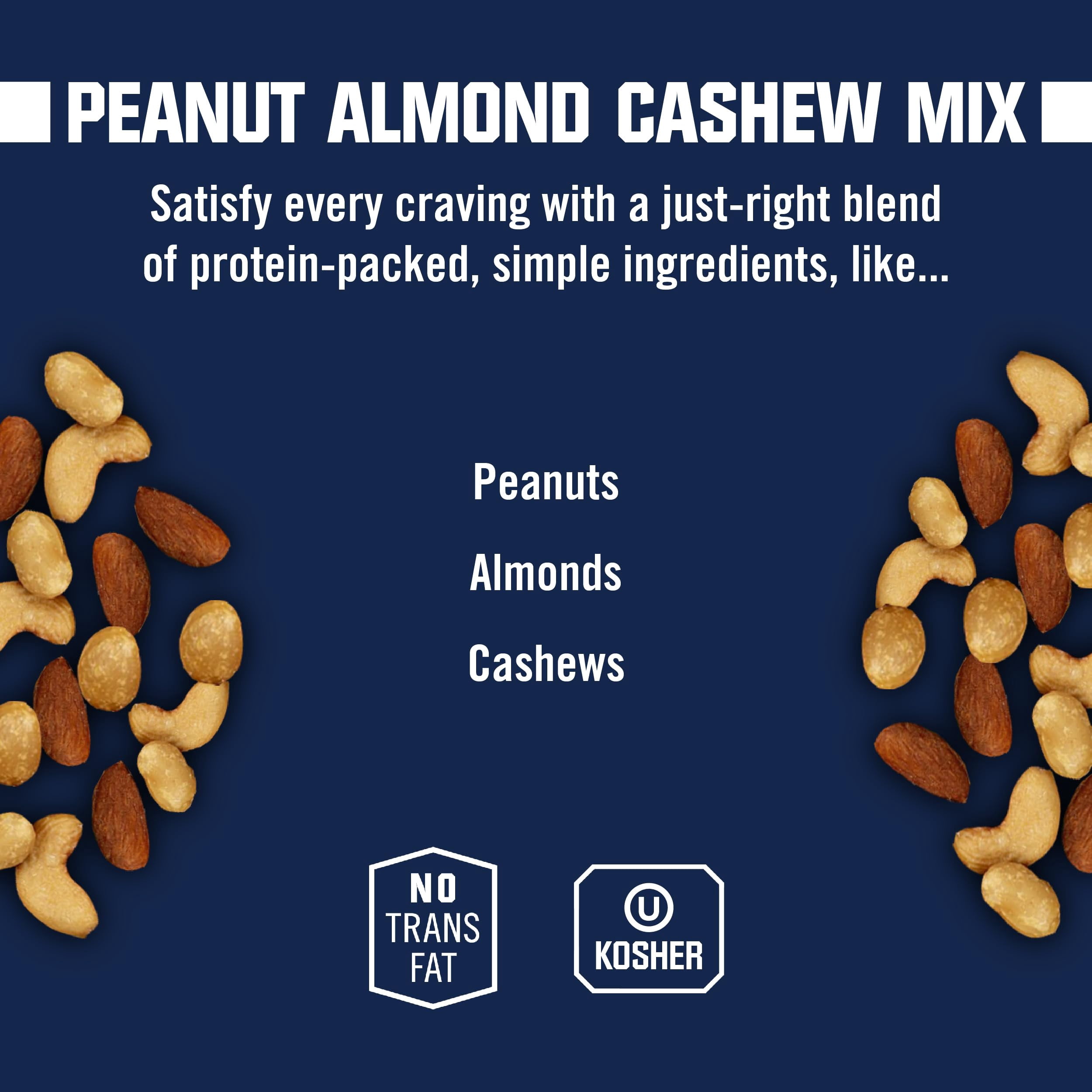 Kar’s TMH1&nbsp;Nuts Peanut Almond Cashew Mixed Nuts, 1.75 oz Individual Snack Packs - Bulk Pack of 72, Gluten-Free Snacks