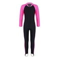 thumbnail image 4 of MSemis Kids Girls Floral Printed Swimsuit UPF 50+ Rash Guard Swimwear, 4 of 4