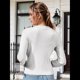 thumbnail image 4 of Cárdigan de Punto con Cuello en V y Mangas Largas para Mujer, Color , Talla XL, 4 of 9