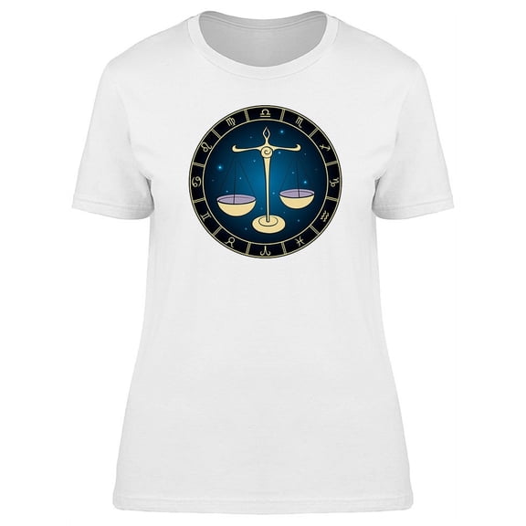 Black Frame Libra T-Shirt Women -Image by Shutterstock, Female Medium