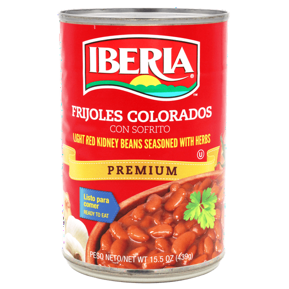 Iberia Red Kidney Beans In Sauce With Herbs, 15.5 Oz