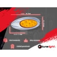 thumbnail image 2 of Plafón Lateral 7 LEDS Con Estrobo Ámbar Elíptico TUNELIGHT-RENOVATIO, 2 of 7