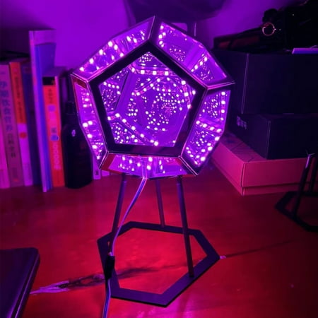 

Night Light SAWVNM Unlimited Dodecahedral Small Night Lights Color Body Art Lights Creative Cold Color Art Lights Furniture Decorative Table Lights on Clearance