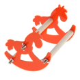 thumbnail image 1 of DOLITY Bird Swing Cage Toy Parrot Standing Perch Rocking Chair Climbing Chewing Toy, 1 of 9