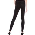 thumbnail image 2 of Max Studio London Womens Distressed Skinny Fit Jeans, Black, 27 Regular, 2 of 4