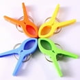 thumbnail image 4 of 16 Pcs/Ensemble Pinces à Serviettes en Plastique Pinces à Linge Grandes Tailles Séchoirs Clips de Retenue Organisation, 4 of 9