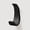 Matte Black, variant on Balin Designs Vale Wall Hook, Angular Metal Coat and Hat Hanger, Satin Nickel