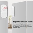 thumbnail image 4 of Window Alarm, 10-Pack Wireless Window Door Entry Alarm Burglar Security Alarm Magnetic Sensor Ideal for Home, Garage, Apartment, Dorm, Office, 4 of 10
