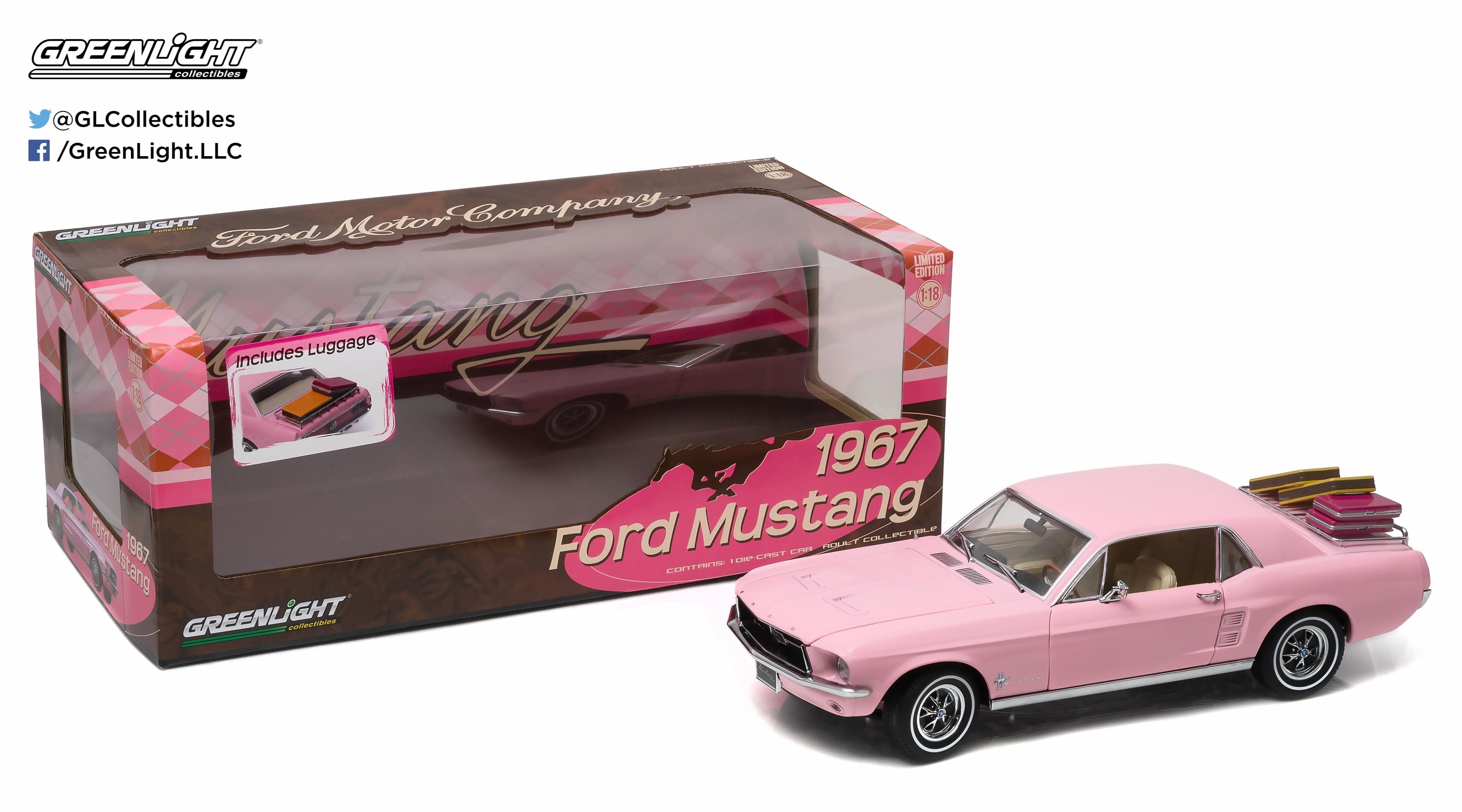 pink mustang toy car