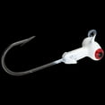 thumbnail image 2 of Strike King Mr. Crappie Sausage Head Jig Head - 1/16oz White Panfish Lure, 2 of 2