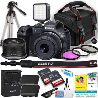 Canon EOS 7D DSLR Camera with 18-135mm Kit (3814B016) + EF 50mm