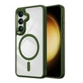 thumbnail image 1 of [PST] Samsung Galaxy S24 FE Case, Transparent Hard PC Hybrid Back Cover with Magnetic MagSafe Compatible, 1 of 4