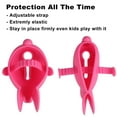thumbnail image 2 of Bath Spout Cover, Faucet Cover Baby Bathroom Tub Protector for Kids Safety with 2 Toys,Kiss FIsh,Pink, 2 of 7