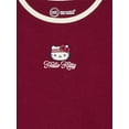 thumbnail image 5 of Wonder Nation Hello Kitty Baby and Toddler Girls Cotton Graphic Tee with Long Sleeves, Sizes 12M-3T, 5 of 6