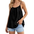 thumbnail image 2 of Summer Tank Tops for Women Casual Loose Fit Sleeveless Backless Cotton Linen Tanks Beach Vacation Outfits, 2 of 7