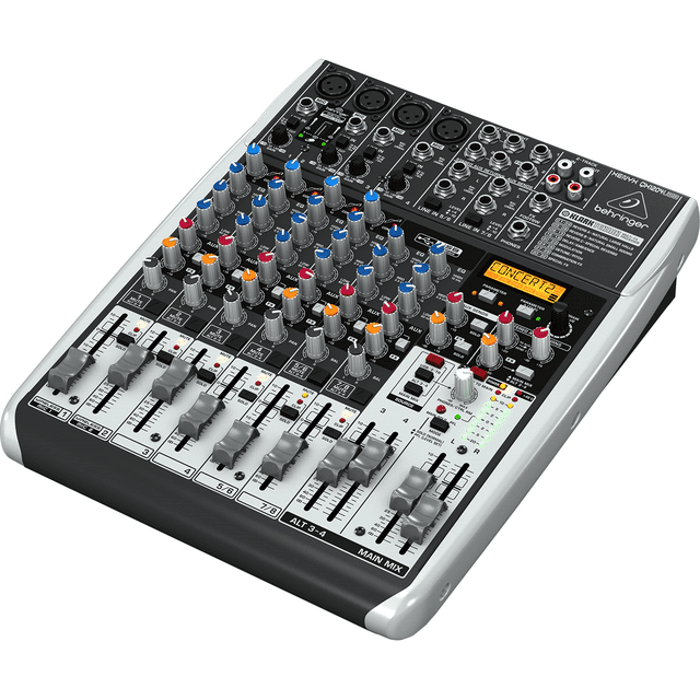 Mezcladora Behringer QX1204USB 12 Canales Interface USB