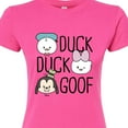 thumbnail image 3 of Disney - Duck Duck Goof - Juniors Fitted Graphic T-Shirt, 3 of 5