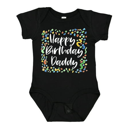 

Inktastic Happy Birthday Daddy Gift Baby Boy or Baby Girl Bodysuit