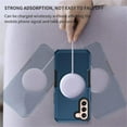 thumbnail image 2 of Magnetic Phone Case for Samsung Galaxy S21 Compatible for Magsafe, Military-Grade Shockproof Protective Case with Built-in Magnet Circle for Samsung Galaxy S21, MS Navy Blue, 2 of 18