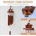 thumbnail image 2 of Raindrops Chime Hanging Wind Chime Outdoor Windchime Bamboo Wind Bell Decor, 2 of 8
