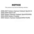thumbnail image 2 of TEC Rear Ceramic Disc Brake Pads TEC-1004 for Car Subaru Impreza Forester Saab 9-2X, 2 of 10