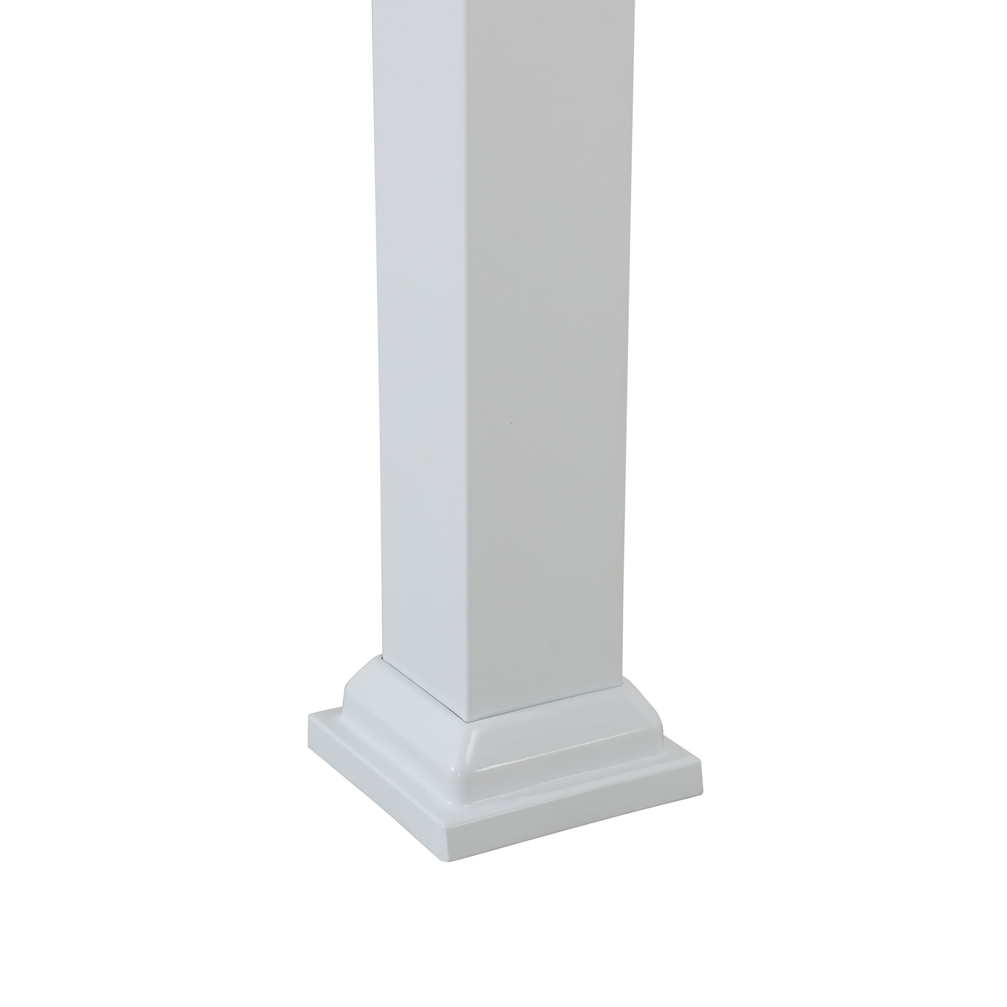 Sunjoy Pergola moderne en acier 10 x 10 pi avec auvent , blanc