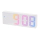 thumbnail image 2 of Reloj despertador digital colorido szsfc Fecha la de temperatura Relojes electrónicos Estilo blancoC perfecl Despertador, 2 of 8