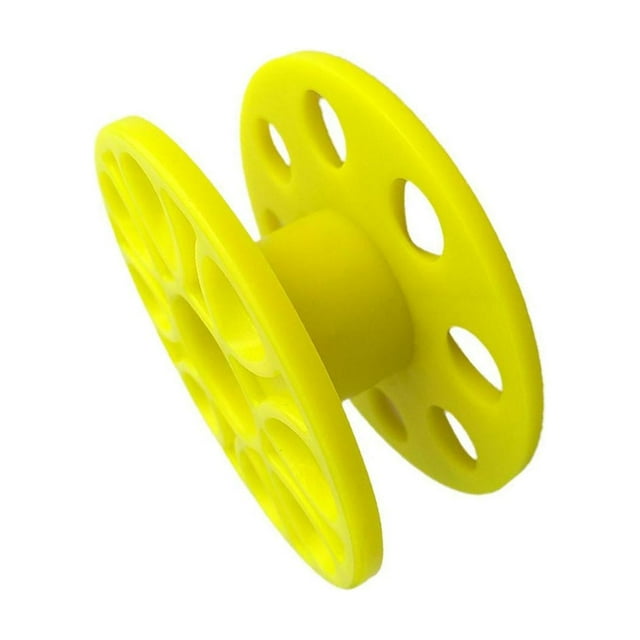 Guardoinrt Bobine de Doigt de Plongée Efficace et Robuste pour Exploration Marine Largement Applicable Haute Qualité Jaune 1ensemble