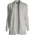 thumbnail image 3 of Lands' End Women's Long Sleeve Open Long Cardigan Sweater, 3 of 4