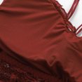 thumbnail image 3 of yillto Lace Bralette for Women's V Neck Tank Top Spaghetti Strap Tube Slim Camisole Cropped Tops, 3 of 6