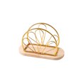 thumbnail image 2 of Napkin Holder, Staron 2026 Modern Metal Napkin Rack for Kitchen Countertops, Iron Cocktail Napkin Dispenser Space Saving Vertical Design Indoor Outdoor Use, Gold, 2 of 6
