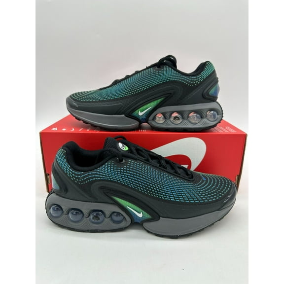 Nike Air Max DN Women's Size 6 Black Blue Green Athletic Shoes DV3337 010