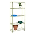 thumbnail image 2 of Honey-Can-Do 5-Shelf Steel Adjustable Storage Shelves, Olive, Holds up to 200 lb per Shelf, 2 of 10