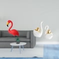 thumbnail image 2 of Figura Decorativa De Cisne Flamenco Para Jardín, Ideal Para La Primavera Y Las Fiestas. Perfecta Para Decorar Parejas, Como Mesa, Estantería O Entrada., 2 of 8