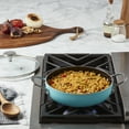 thumbnail image 5 of Infuse 3Qt Nonstick Aluminum Covered Caldero Saute Pan, Aqua, 5 of 6