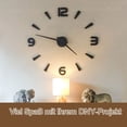 thumbnail image 4 of Decoración del hogar: movimiento de reloj de cuarzo para reloj de pared de bricolaje, accesorios de mecanismo con reloj de torsión de alta precisión que funciona con pilas para la decoración de la, 4 of 5