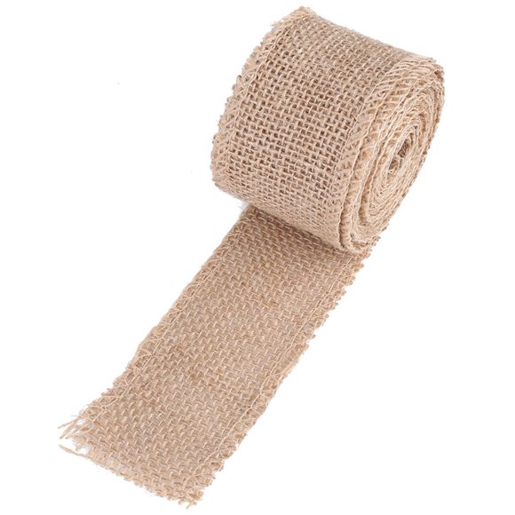 Burlap Ribbon, 3Types Burlap Banner, Large Burlap Roll Yellow Burlap Roll Burlap Roll Natural Burlap Roll Jute Hessian Fabric, For Ornaments Wedding Decoration For Making Christmas