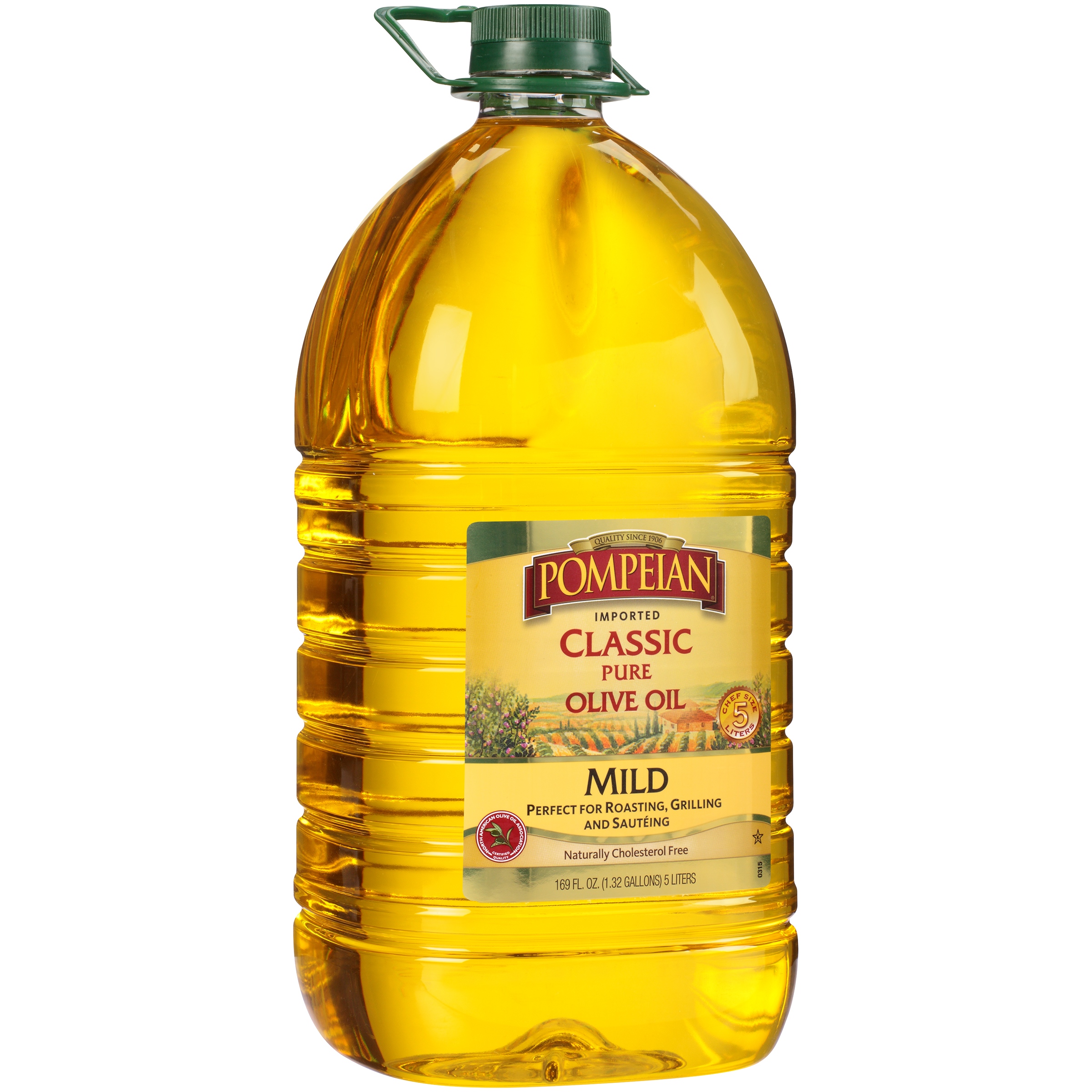 Pompeian® Imported Classic Pure Mild Olive Oil 169 fl. oz. Bottle