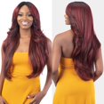 thumbnail image 4 of FREE TRESS FreeTress Equal Curtain Bangs HD Lace Front Wig Bombshell (HI-COCONUT), 4 of 5