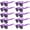 Purple, variant on OWL UV Protection Anti-Glare Toddler Fashion Sunglasses, Multicolor, 10-Piece