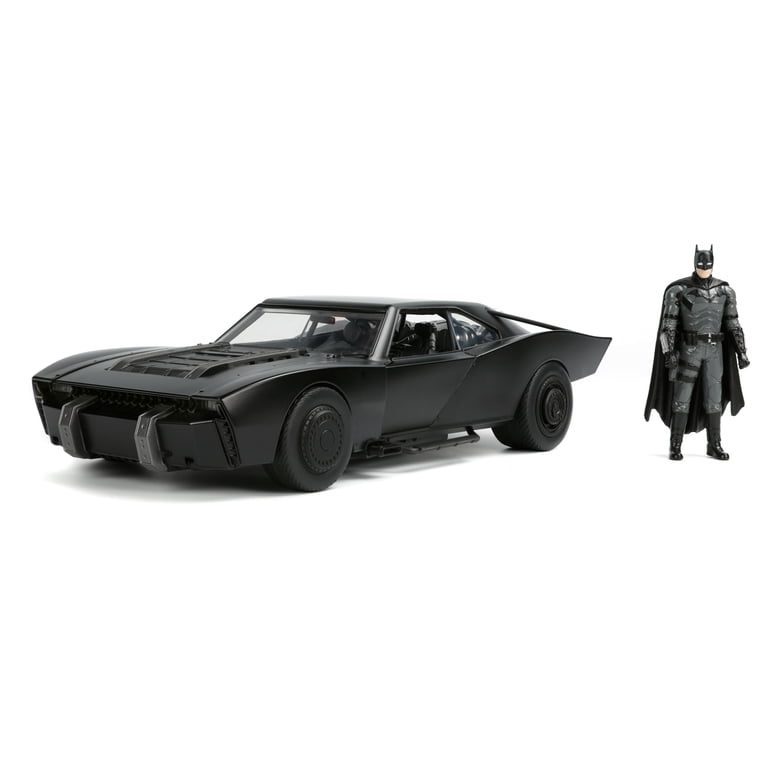 DC Comics The Batman 1:18 Batmobile with Lights & Batman Action