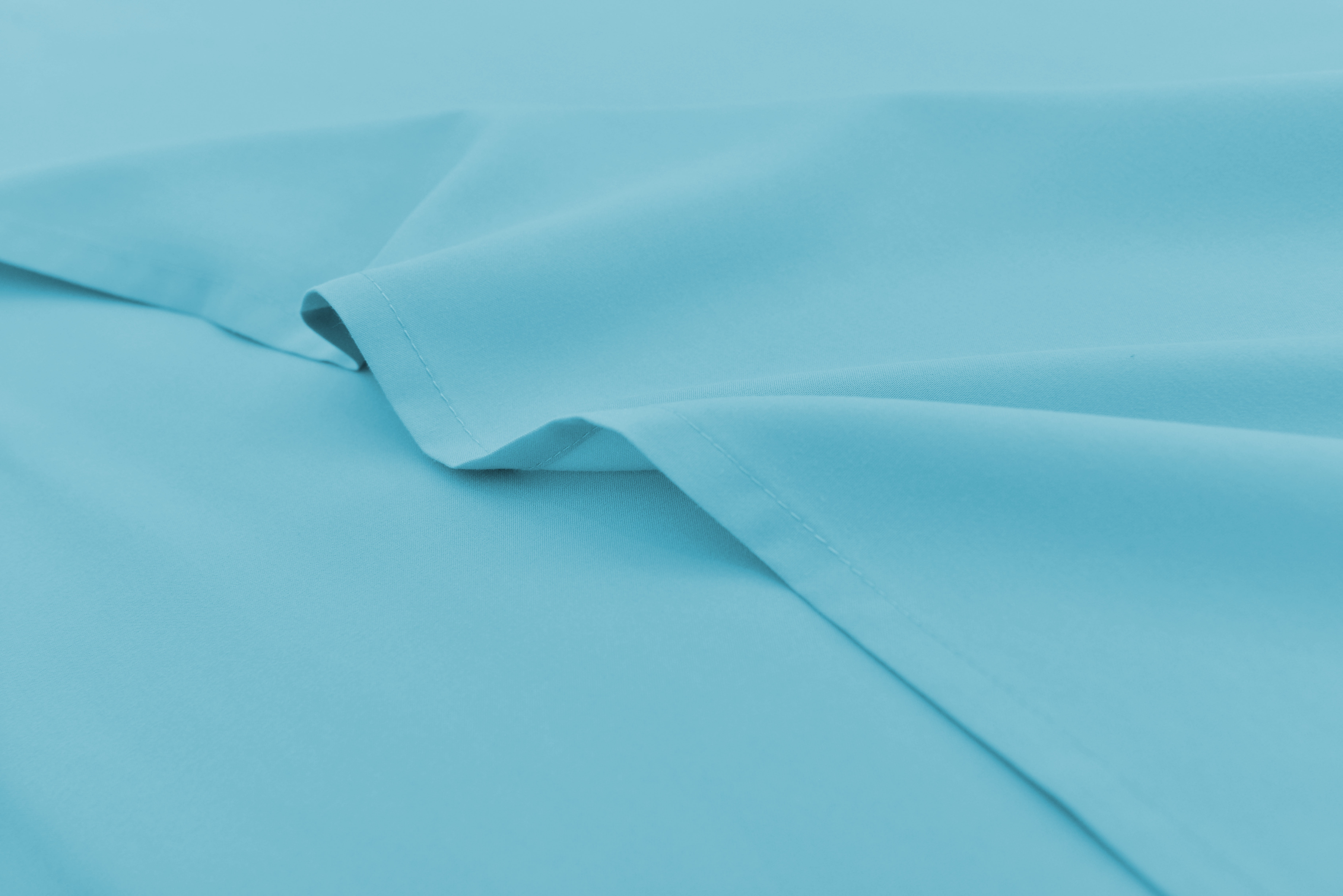 California King Size Bamboo Derived Rayon Bed Sheet Set - Softer than Cotton Sheets King Size - Wrinkle Free - 16" Deep Pockets - 4 Piece - 1 Fitted Sheet, 1 Flat, 2 Pillowcases California King Aqua
