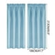 thumbnail image 3 of Curtains Heat Insulation Energy Saving Bedroom And Kitchen Curtains Ama Border Scandinavian Solid Colour Silk Curtains, 3 of 3