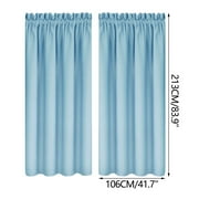 Room Darkening Sliding Heat Insulation Door Curtain, Patio Door Blind, Home Room Darkening Curtains for Villa/Hall, Slider Blinds for Bedroom, 1pc 41.7x83.9