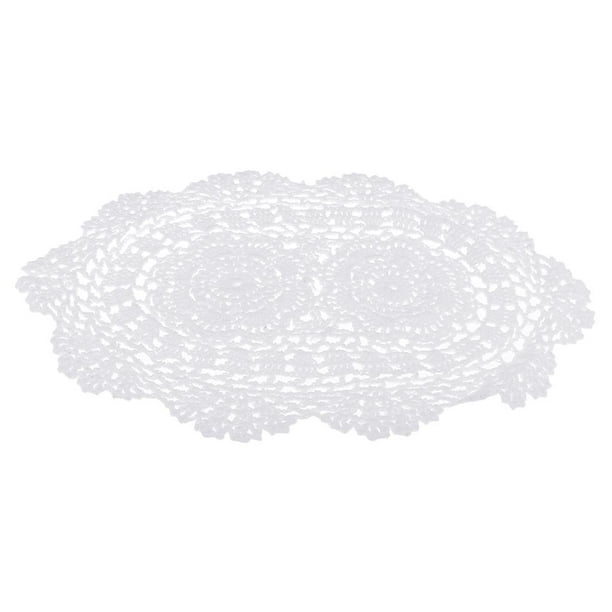 Hrochet oval tablecloth lace tablecloths doilies for furniture
