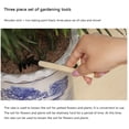 thumbnail image 4 of 3 unids/set Mini pala rastrillo conjunto jardín Bonsai miniatura Kit de plantación (pequeño) Ndcxsfigh Nuevos Originales, 4 of 7