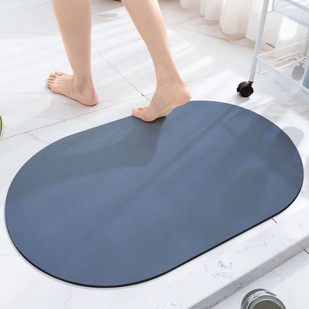 Diatom Mud Floor Mat Absorbent Diatomite Bath Mat Non-slip Bathroom Floor Mats for Home Kitchen Bedroom Bathroom A17