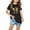 C_ Black, variant on YLSDY Children Girls T-Shirt Flower Butterfly Graphic Kids Tees Soft Comfy Cotton Short-Sleeve Casual Tops Black 3 Years