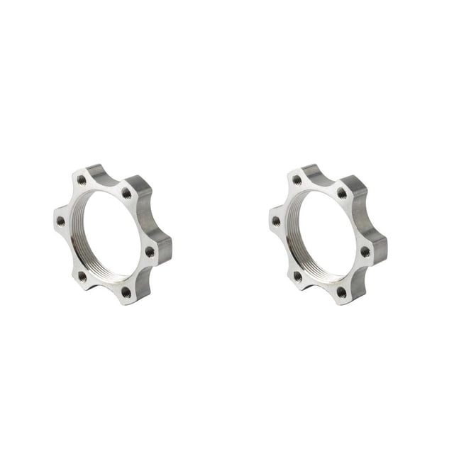 ZLight Threaded Strong Toughness Hub Disk Conversion Seat Disc Brake Rotor Adapter Road Bicycle Accessories Smooth Surface 44MM 2Set