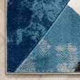 thumbnail image 4 of Well Woven Rheta Blue Modern Geometric Stripes & Angles Pattern Area Rug, 4 of 8